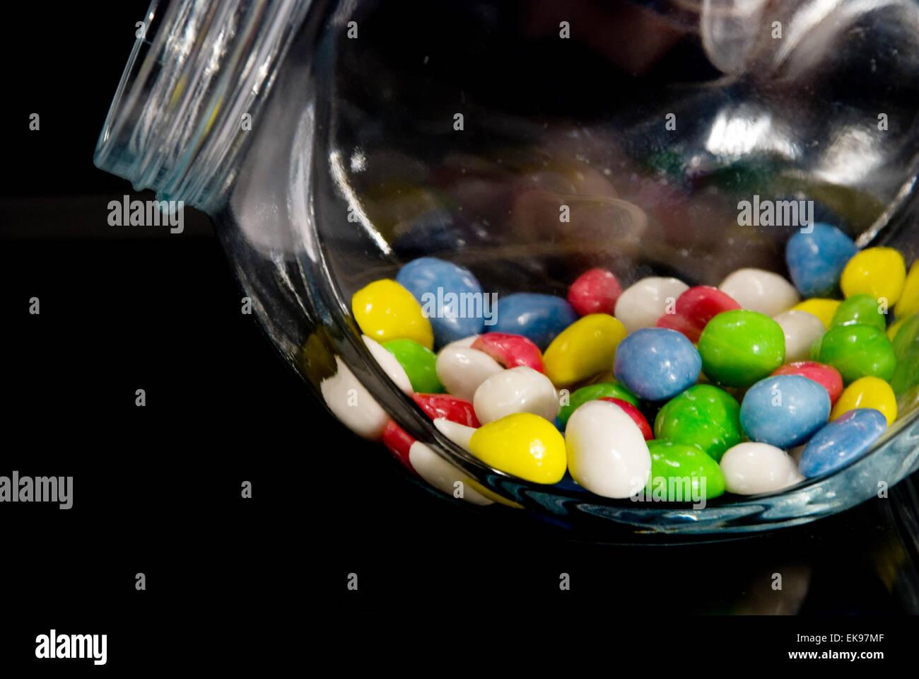 sweets in glass jar Stock Photo Alamy