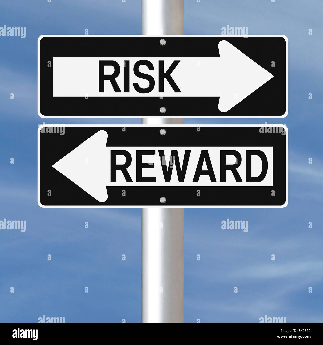 Risk and Reward Stock Photo - Alamy