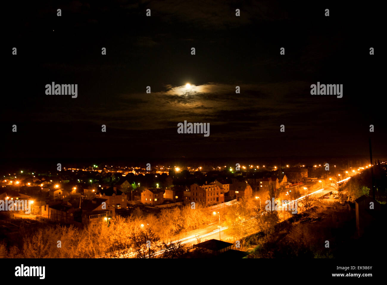 Beautiful night scenery hi-res stock photography and images - Alamy