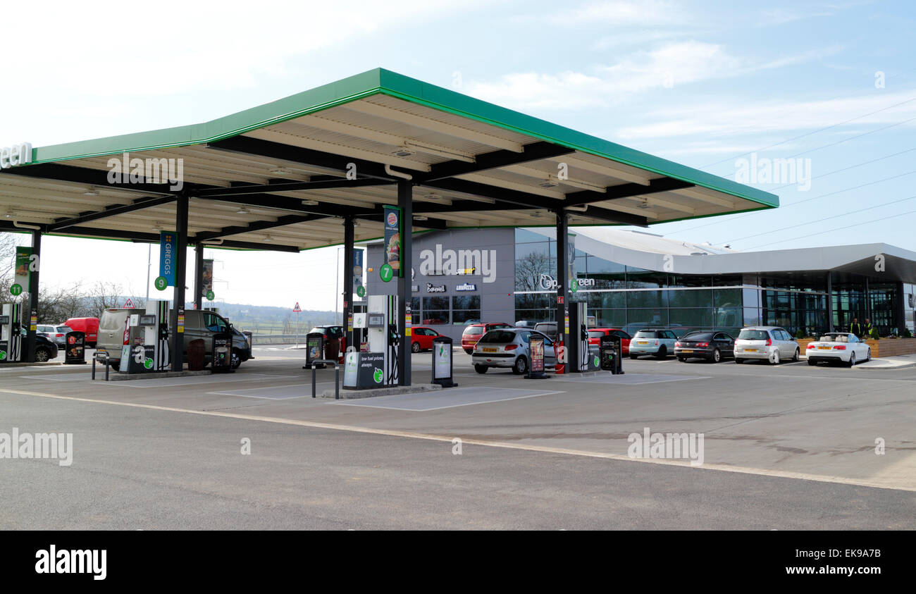 Applegreen Open Northern Ireland S First Motorway Service Station On The M2 Motorway In Templepatrick County Antrim Northern Ireland 8th April 2015 Stock Photo Alamy