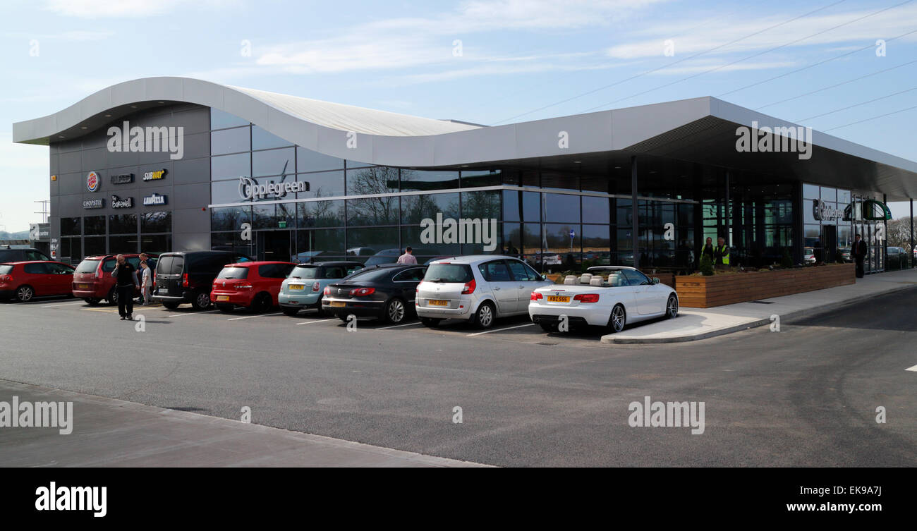 Applegreen Open Northern Ireland S First Motorway Service Station On The M2 Motorway In Templepatrick County Antrim Northern Ireland 8th April 2015 Stock Photo Alamy
