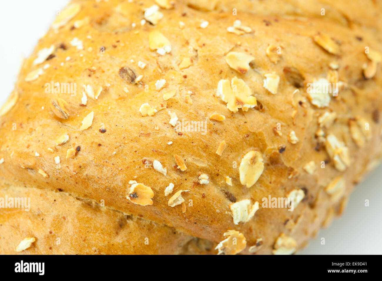 bread with cereals isolated on white Stock Photo Alamy