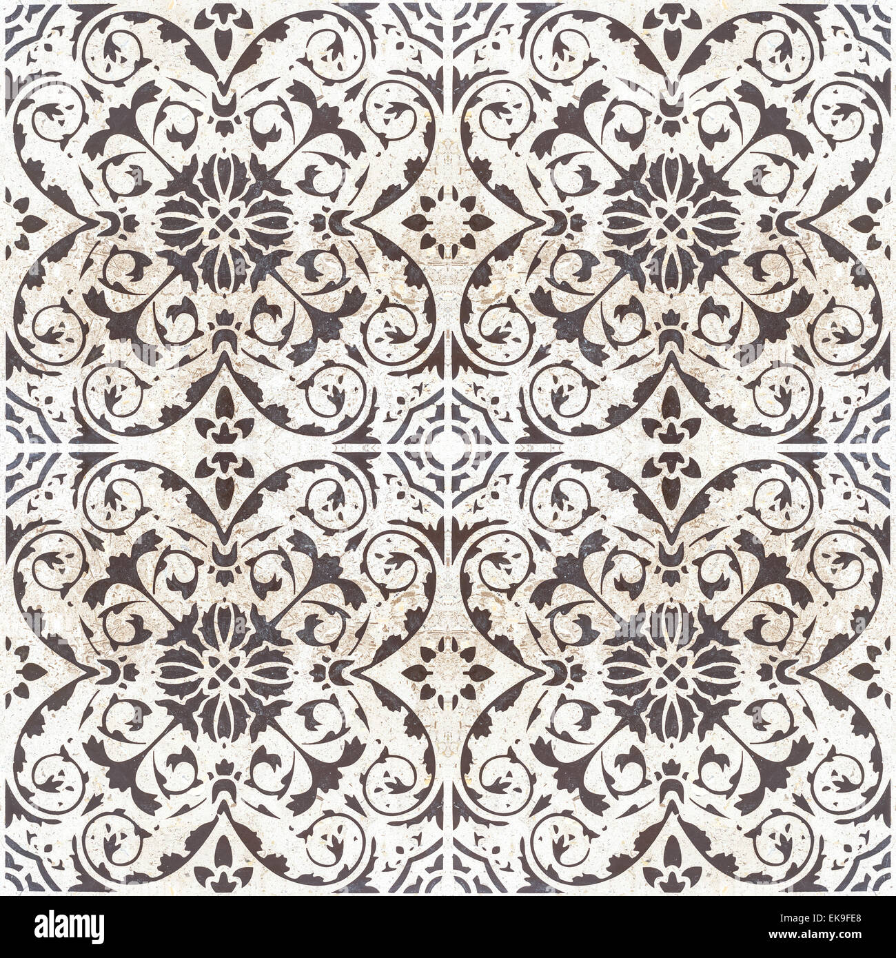 Victorian tile pattern hi-res stock photography and images - Alamy