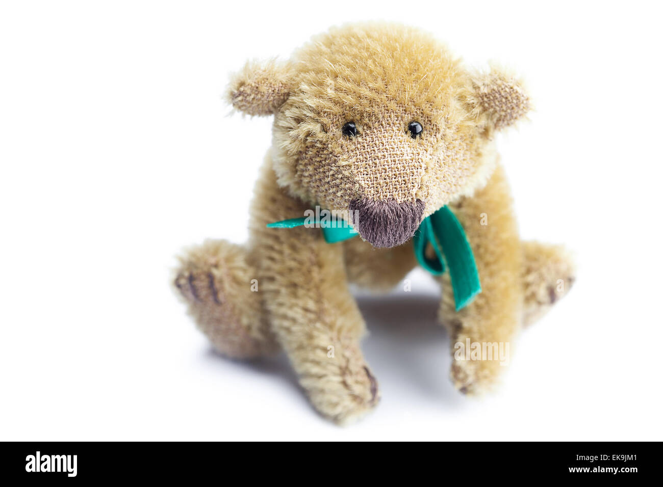Teddy Bear with bow isolated on white Stock Photo - Alamy
