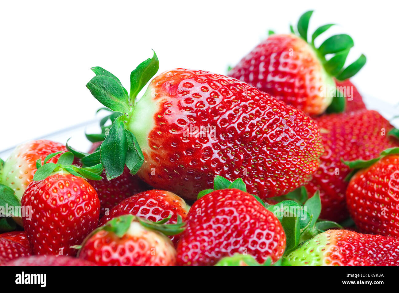 background of red big juicy ripe strawberries Stock Photo - Alamy