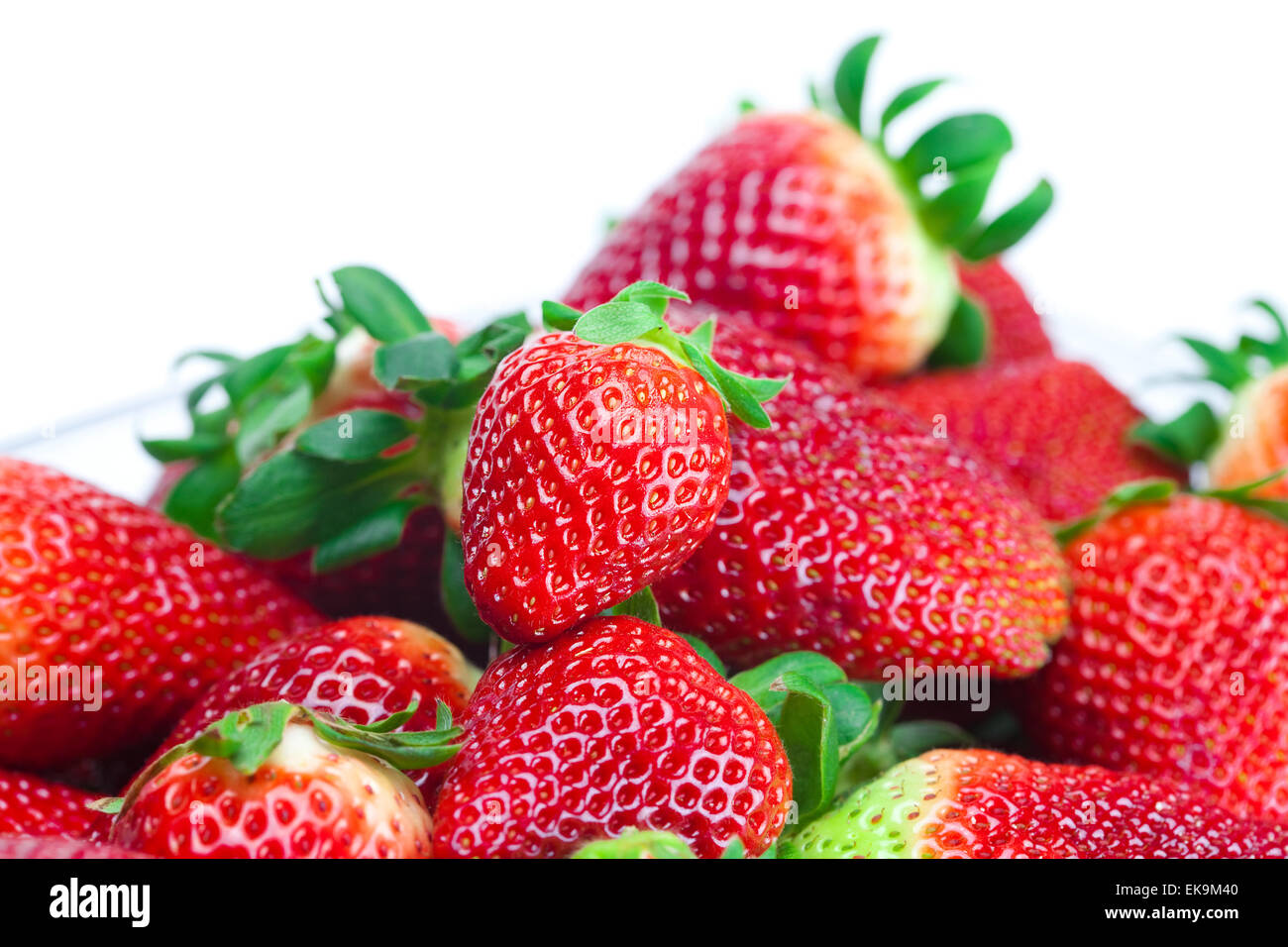 background of red big juicy ripe strawberries Stock Photo - Alamy