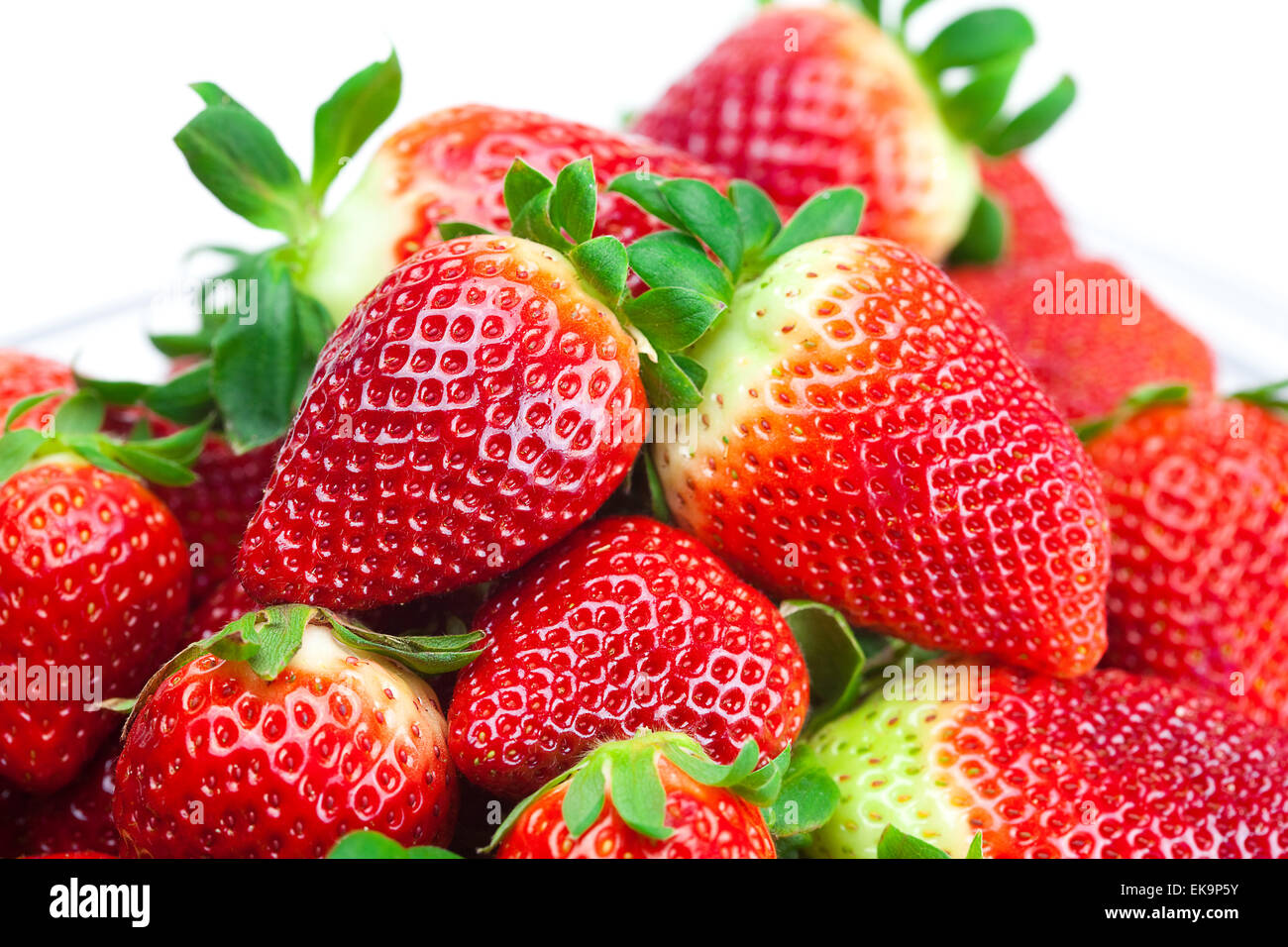 background of red big juicy ripe strawberries Stock Photo - Alamy