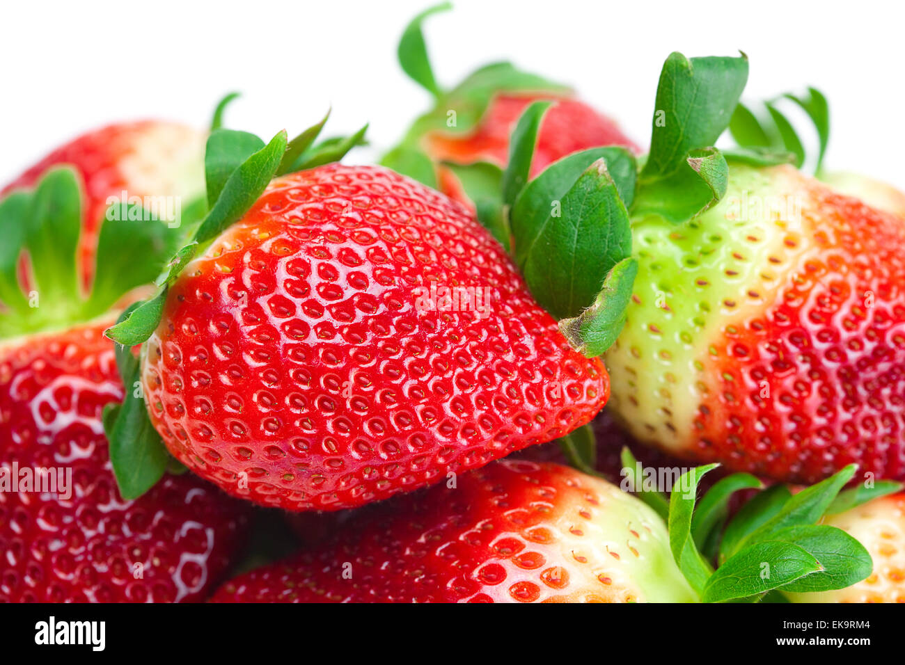background of red big juicy ripe strawberries Stock Photo - Alamy