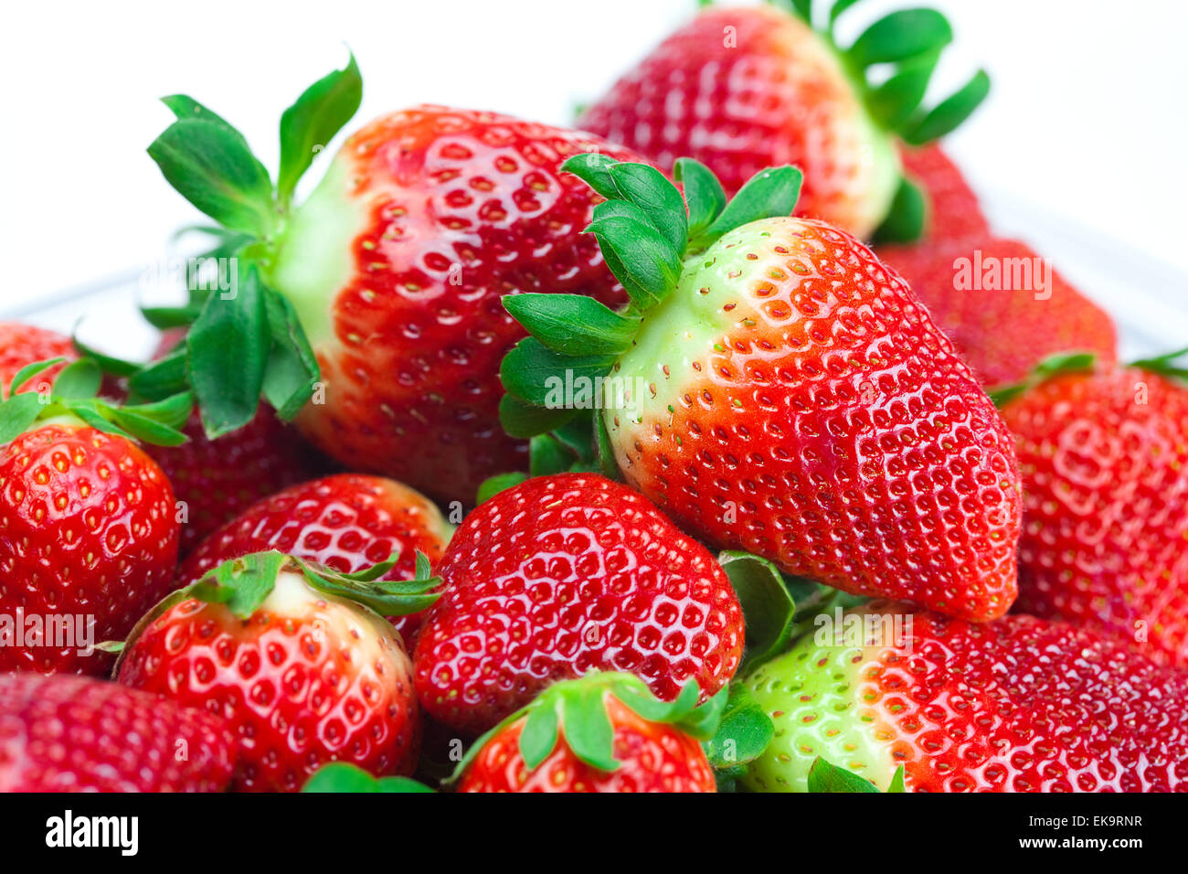 background of red big juicy ripe strawberries Stock Photo - Alamy