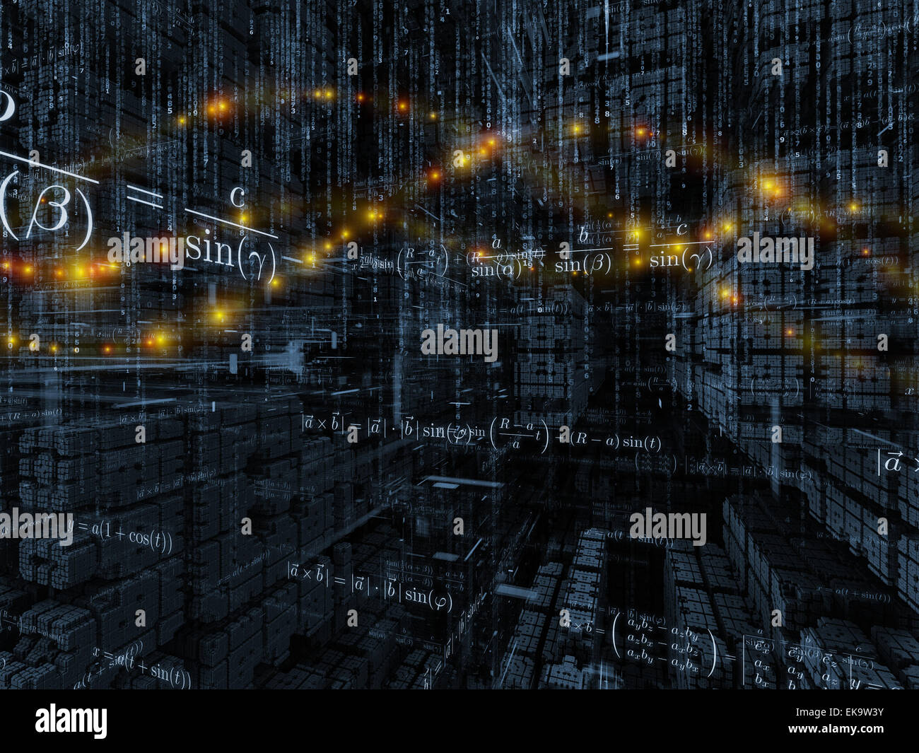 Visualization of Mathematics Stock Photo - Alamy