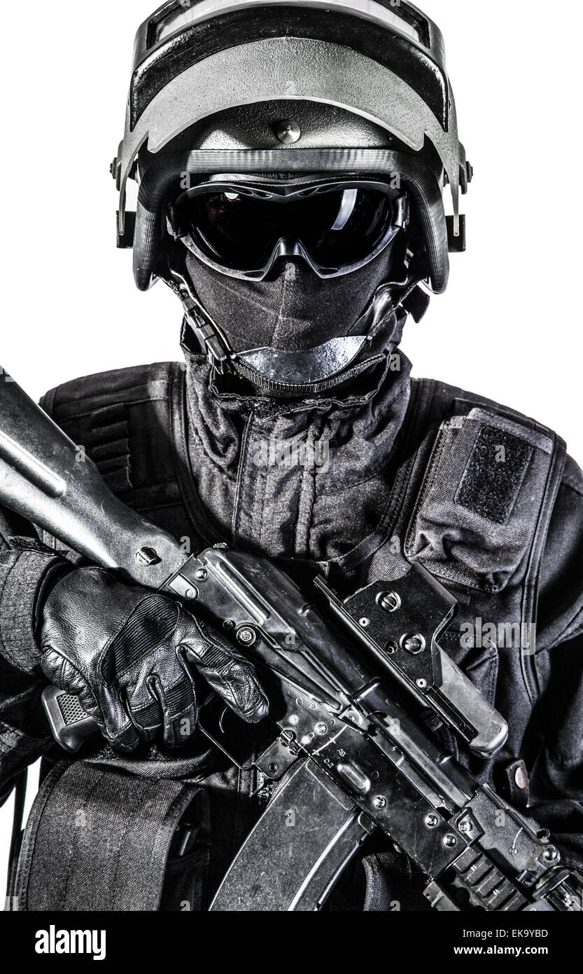 Russian special forces Stock Photo