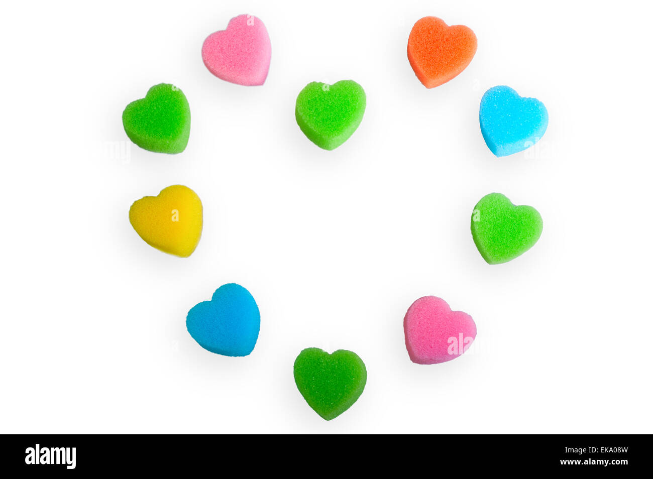 Frame in the shape of a heart Stock Photo - Alamy