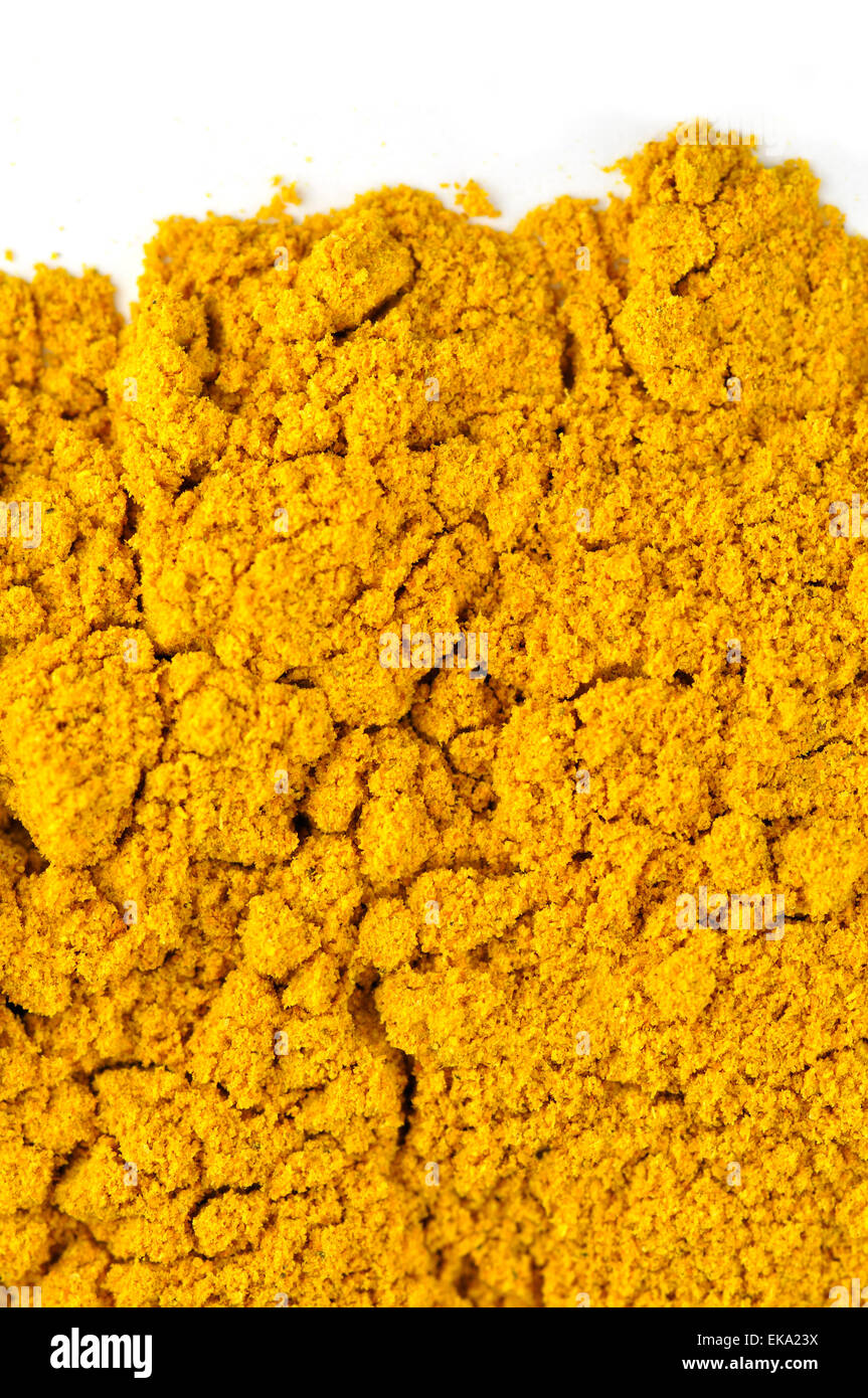 Curry Powder Stock Photo