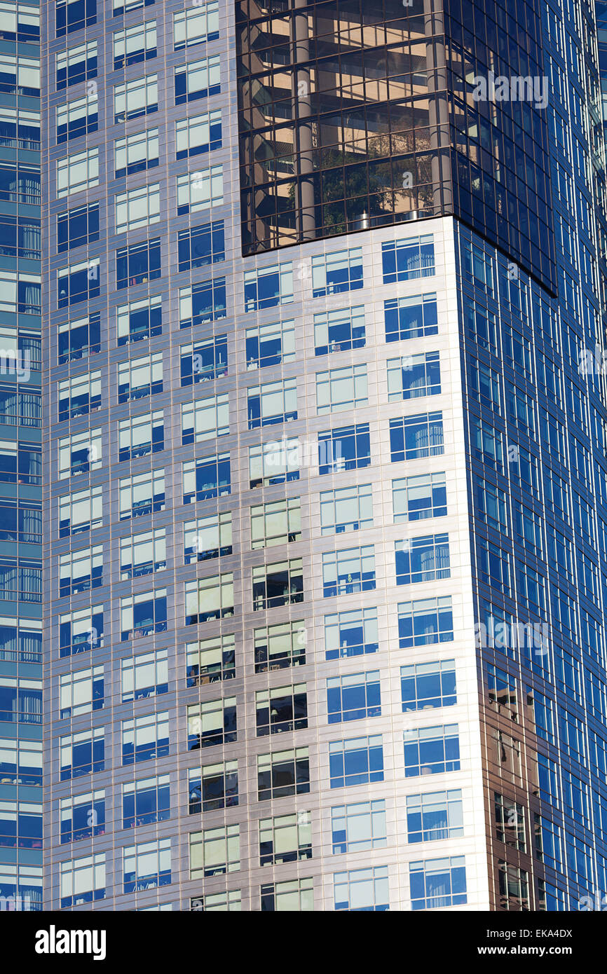 Beautiful modern office building against the blue sky Stock Photo - Alamy