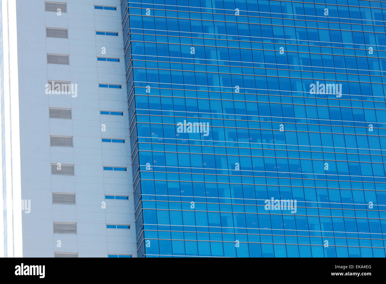 Beautiful modern office building against the blue sky Stock Photo - Alamy