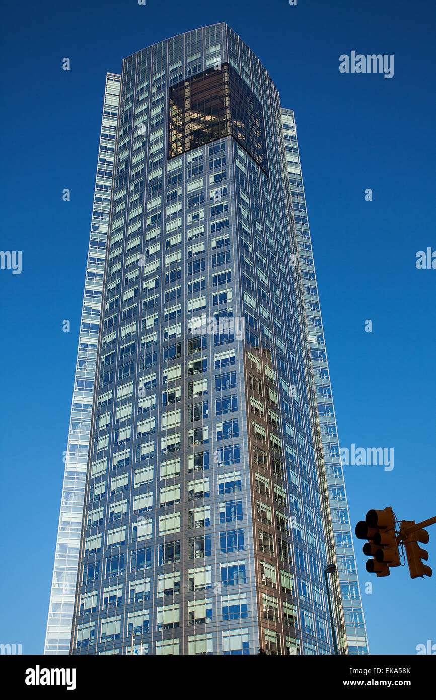 Beautiful modern office building against the blue sky Stock Photo - Alamy