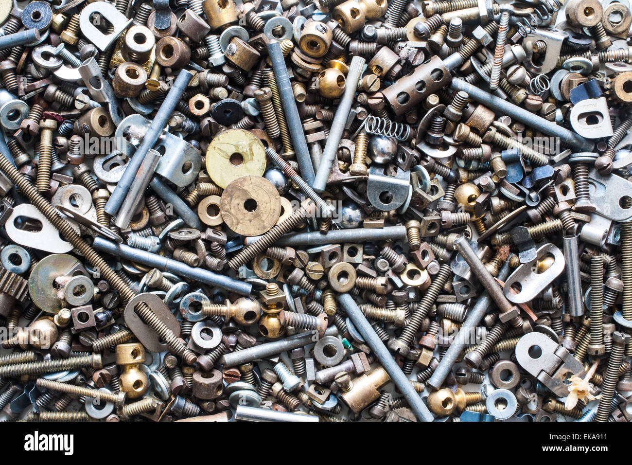 Nuts bolts and washers hi-res stock photography and images - Alamy