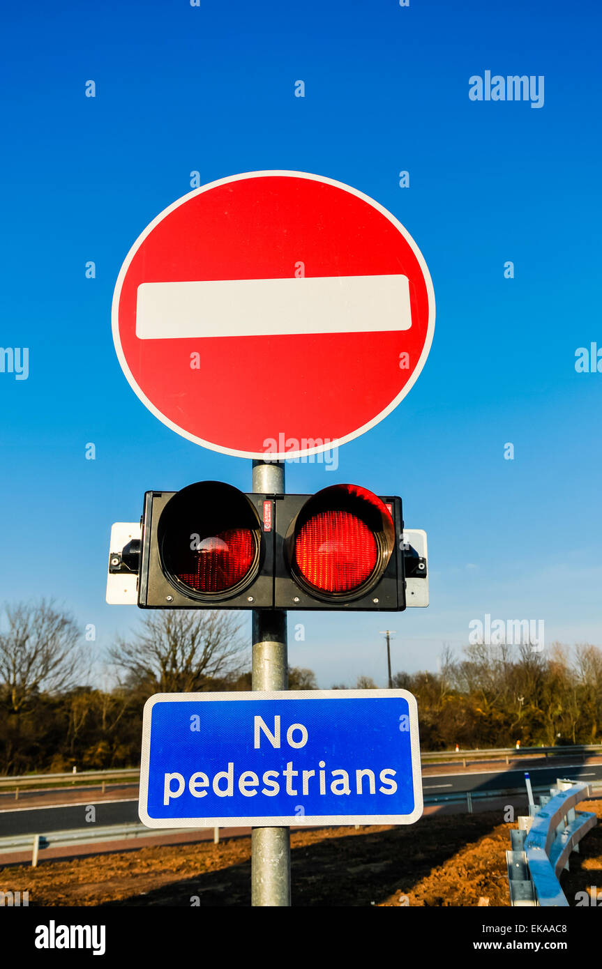 Motorway slip road sign uk hires stock photography and images Alamy