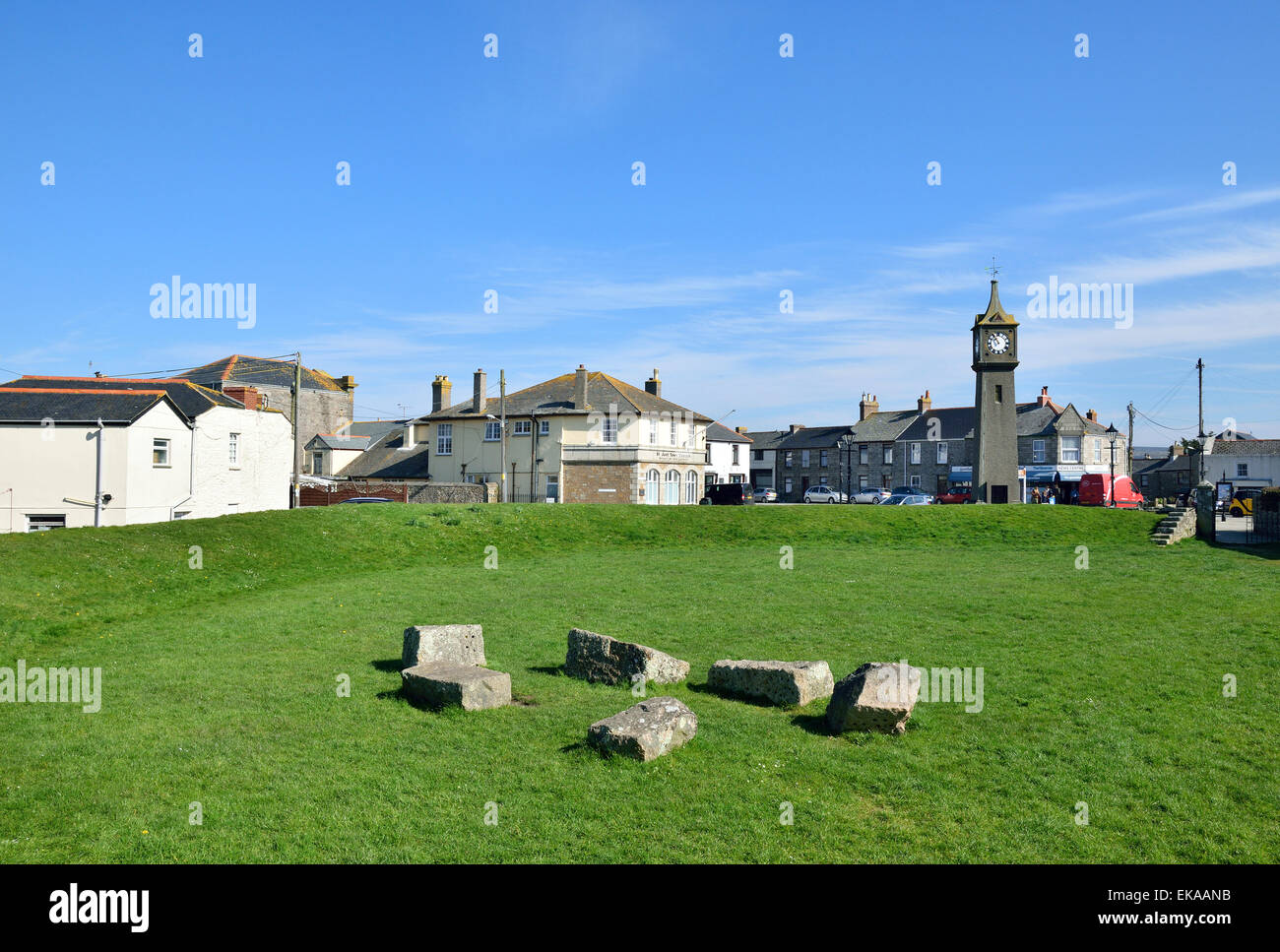 The Plain-an-Gwarry at St.Just in Cornwall, UK Stock Photo