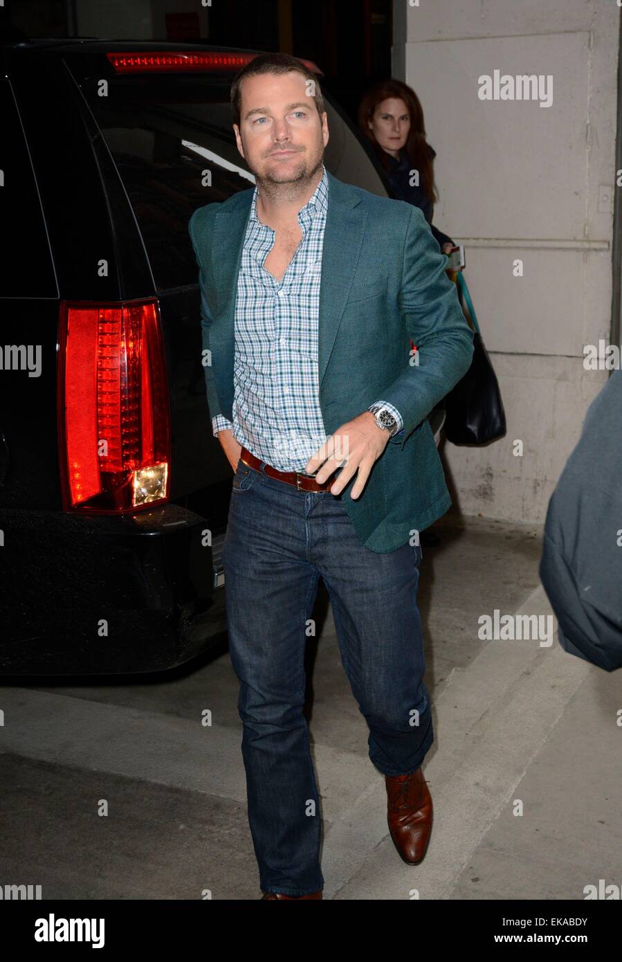 New York, NY, USA. 8th Apr, 2015. Chris O’Donnell out and about for