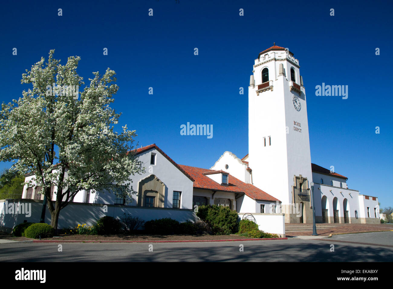 The Boise Depot in Boise, Idaho, USA Stock Photo Alamy