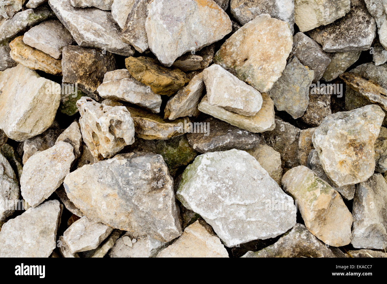 Pile of Cotswold Stone Stock Photo Alamy