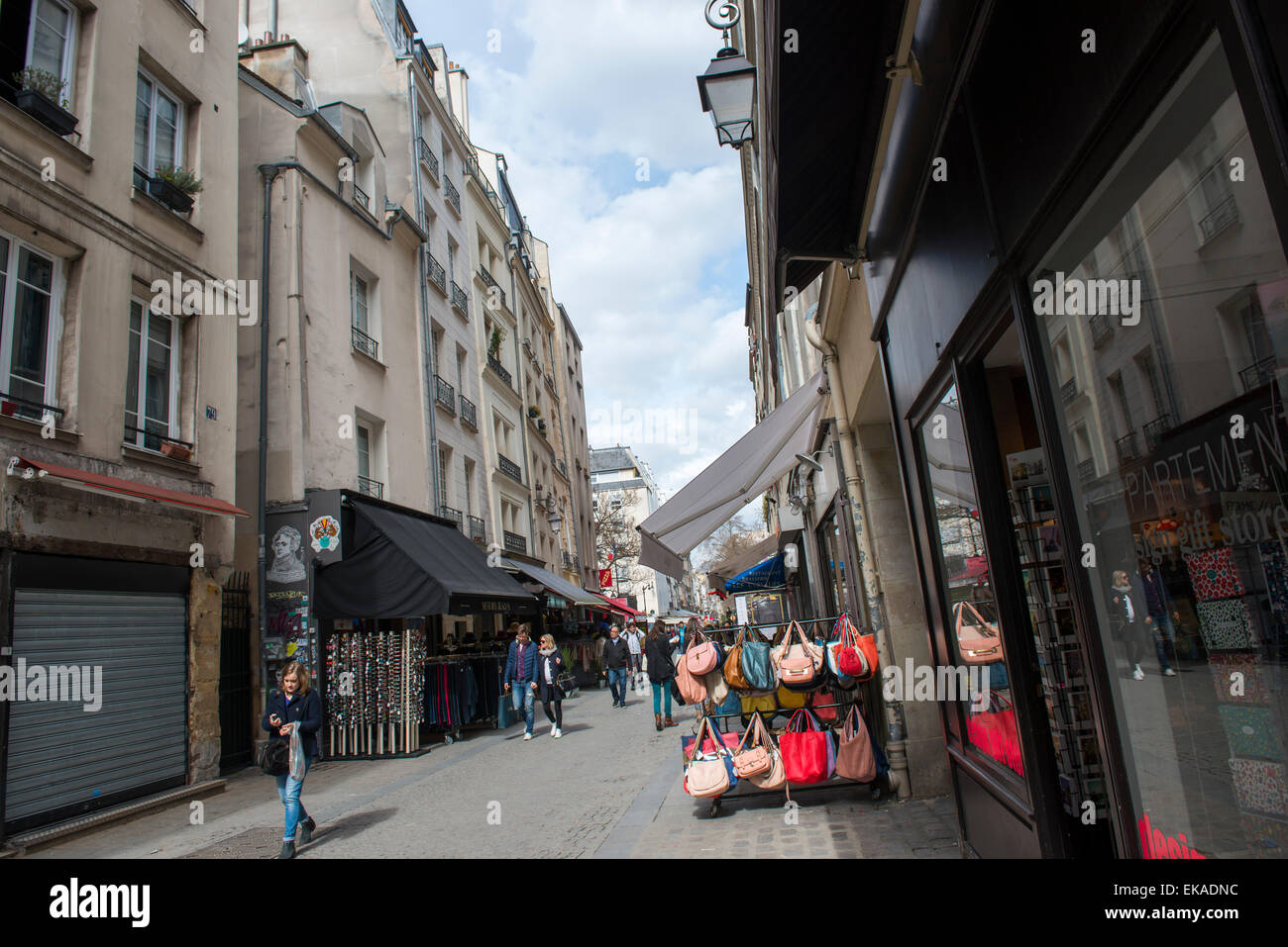 Rue Saint Martin in Paris, France Europe EU Stock Photo Alamy
