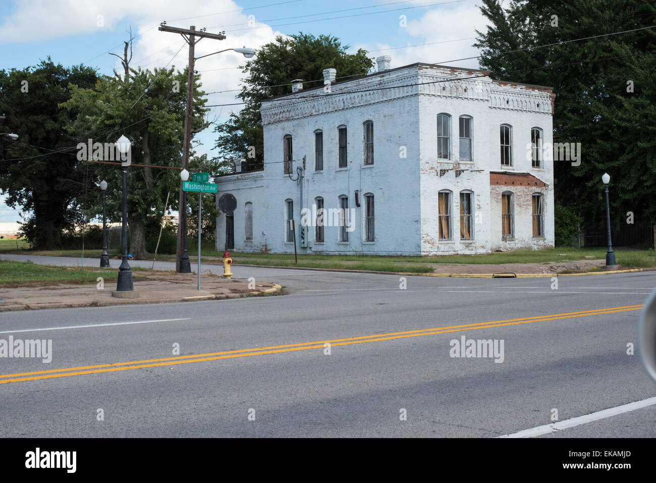 Graffiti ,adverts , murals ,signs , Caruthersville Stock Photo Alamy