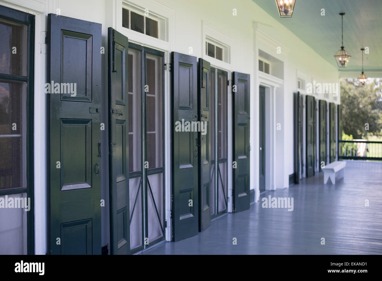 St. Joseph Plantation, historic plantation,Sugar cane ,main house Stock