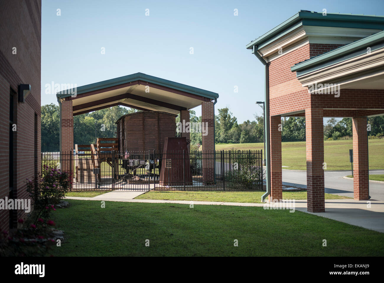 Whitwell Tennessee middle school . Home of the Paper Clip Project Stock