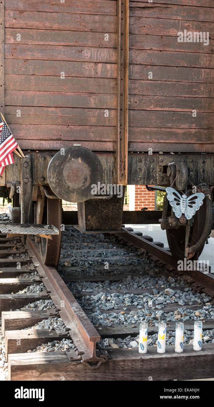 Whitwell Tennessee middle school . Home of the Paper Clip Project Stock