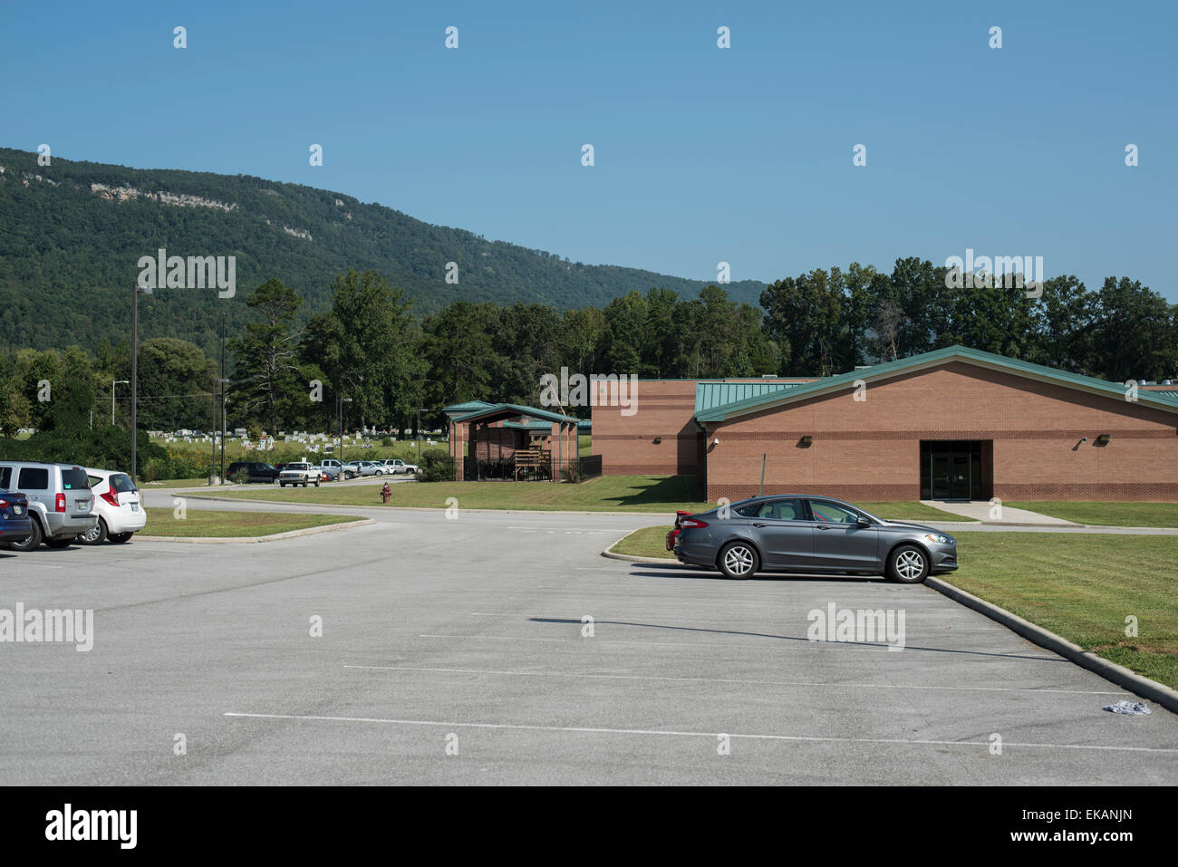 Whitwell Tennessee middle school . Home of the Paper Clip Project Stock