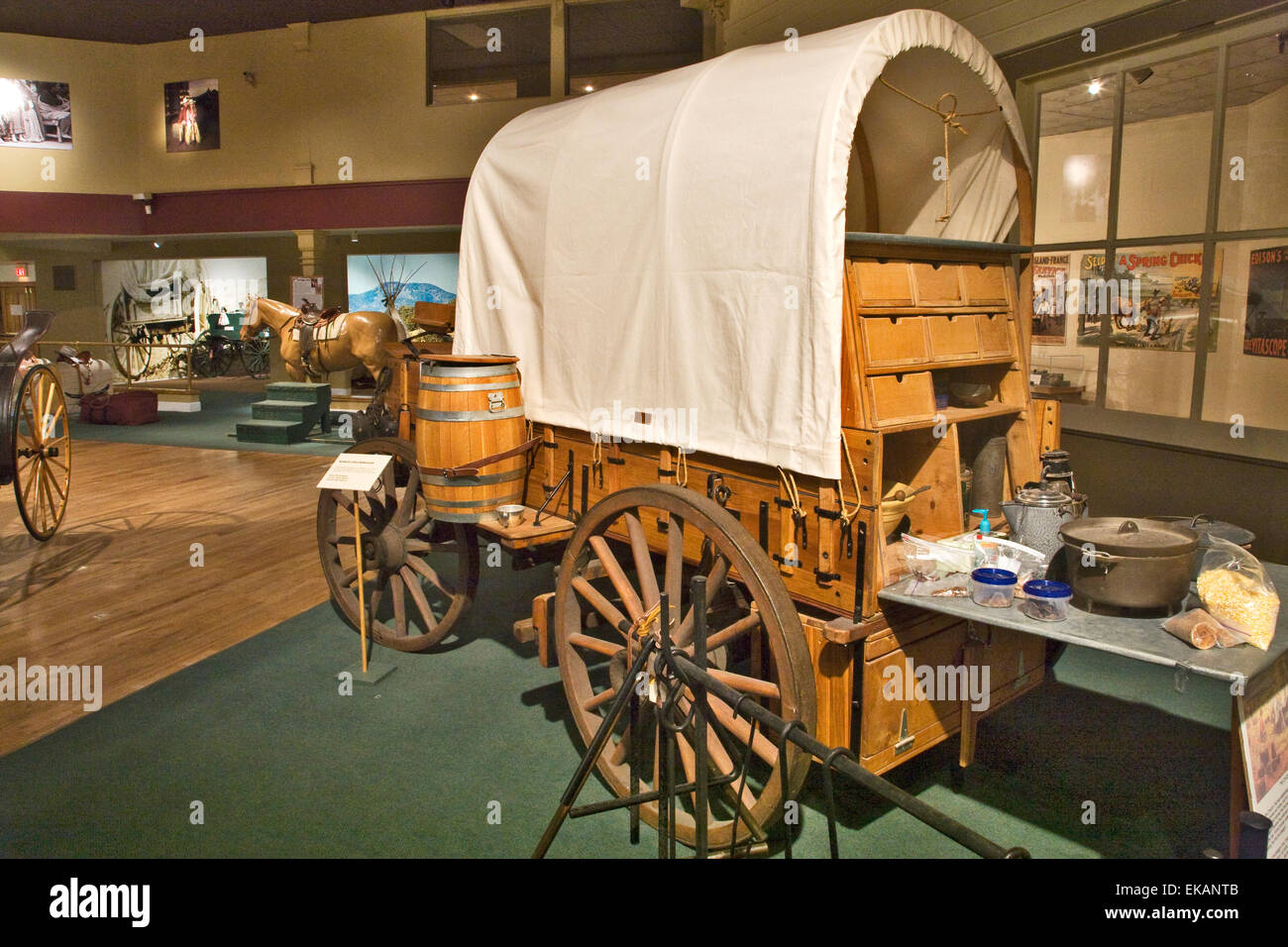 The Hubbard Museum of the American West Features displays with vintage