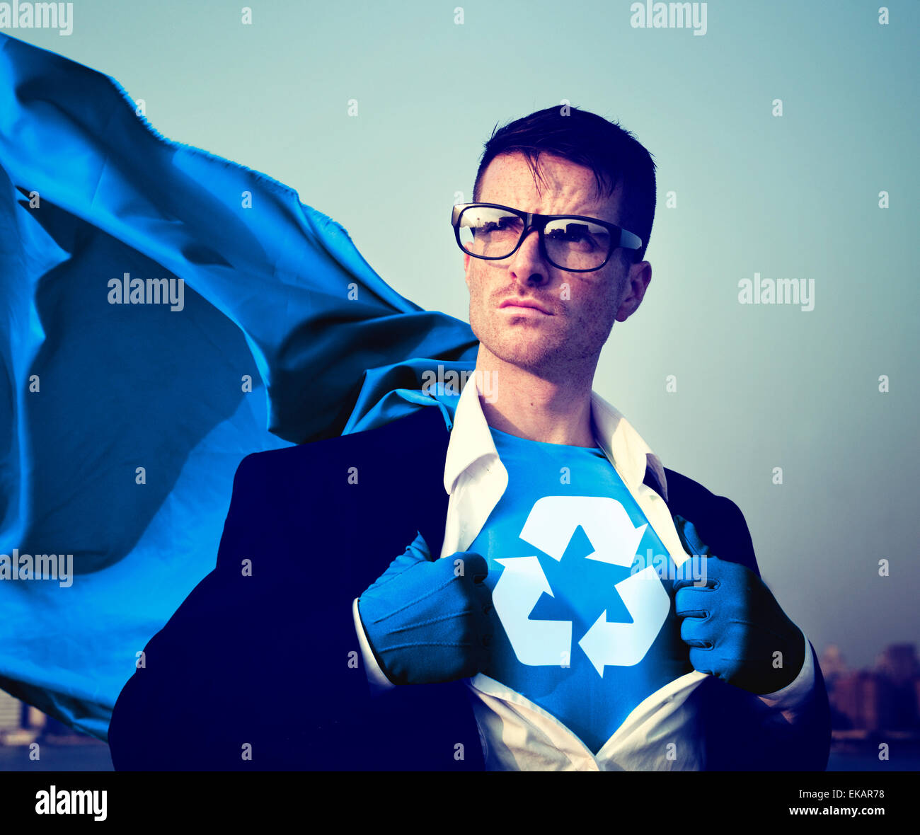 Recycle Superman High Resolution Stock Photography and Images - Alamy
