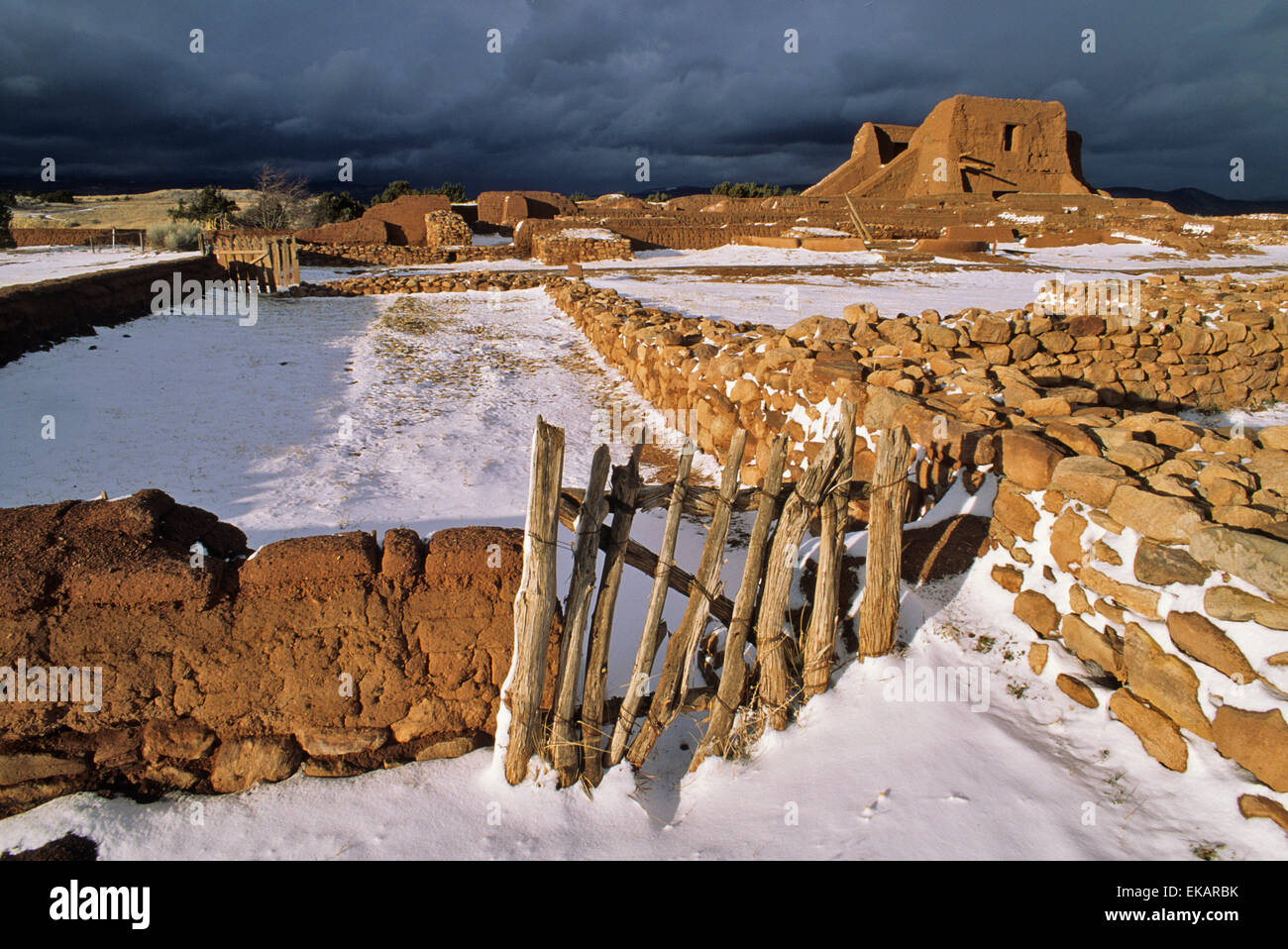 Pecos pueblo new mexico hires stock photography and images Alamy