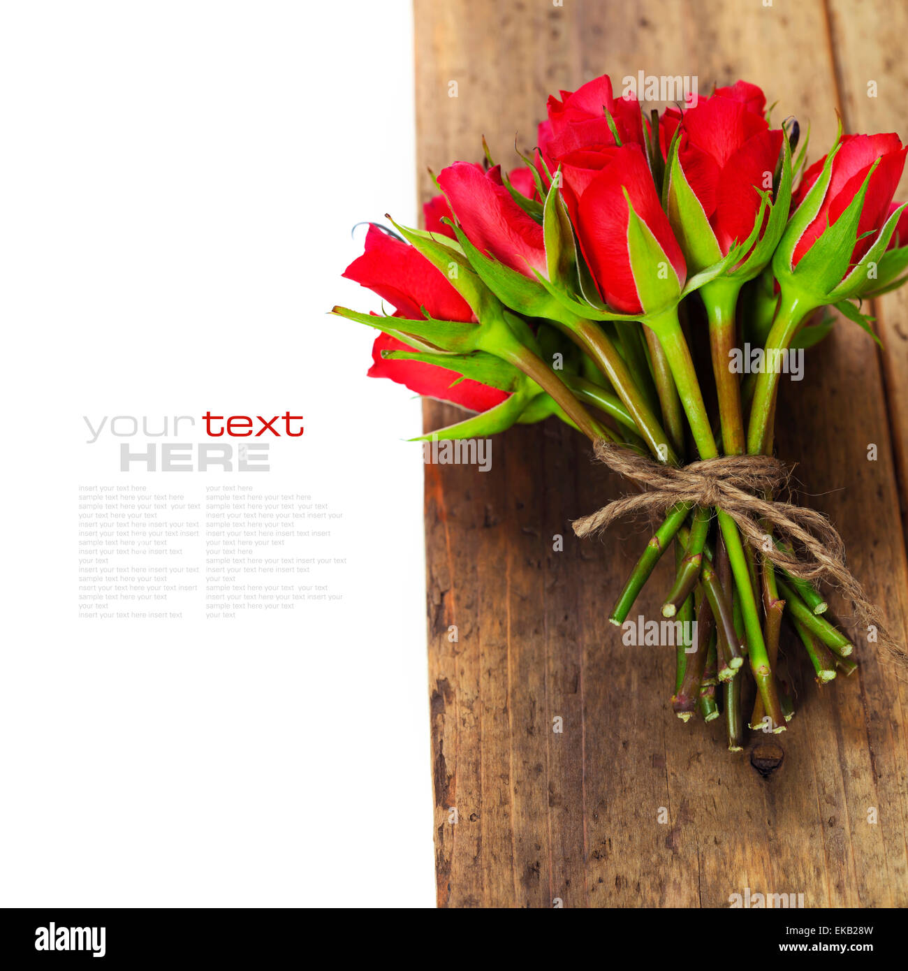 Bouquet of roses Stock Photo - Alamy