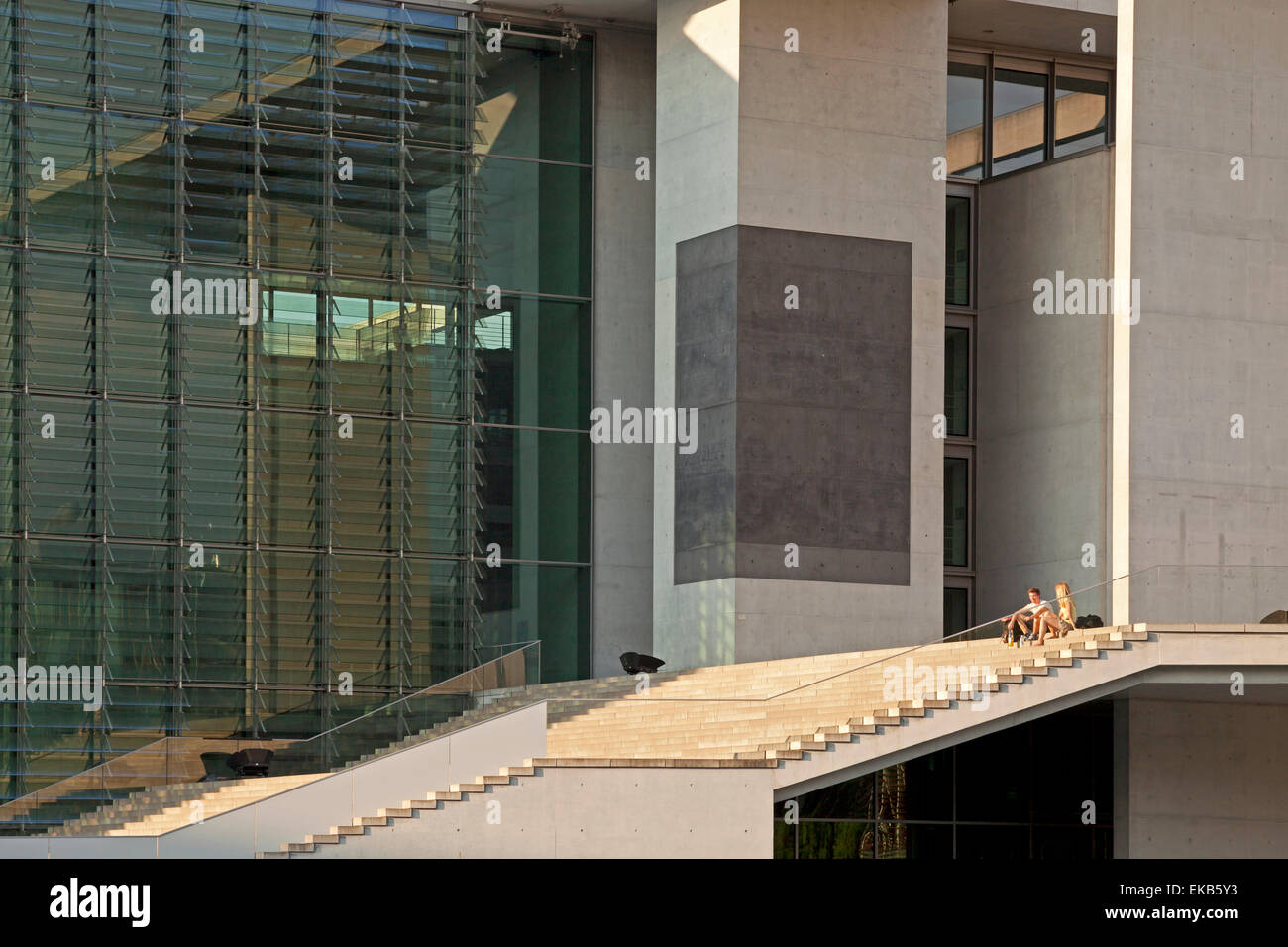 government quarter in Berlin, Germany, Europe Stock Photo