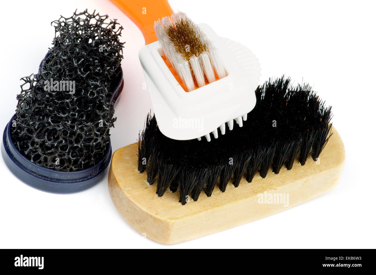Cleaning Brushes Stock Photo