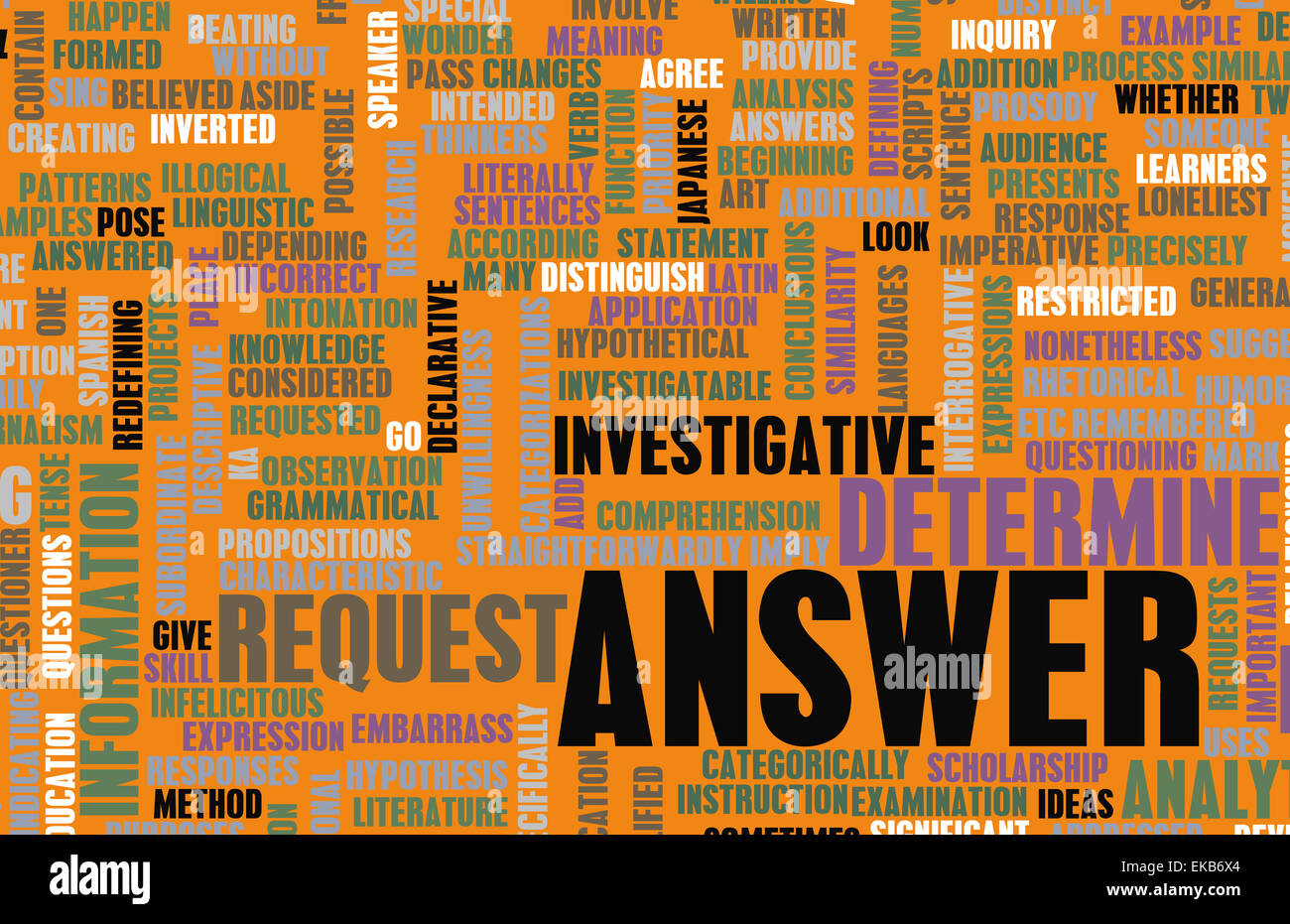 Finding the answer hi-res stock photography and images - Alamy