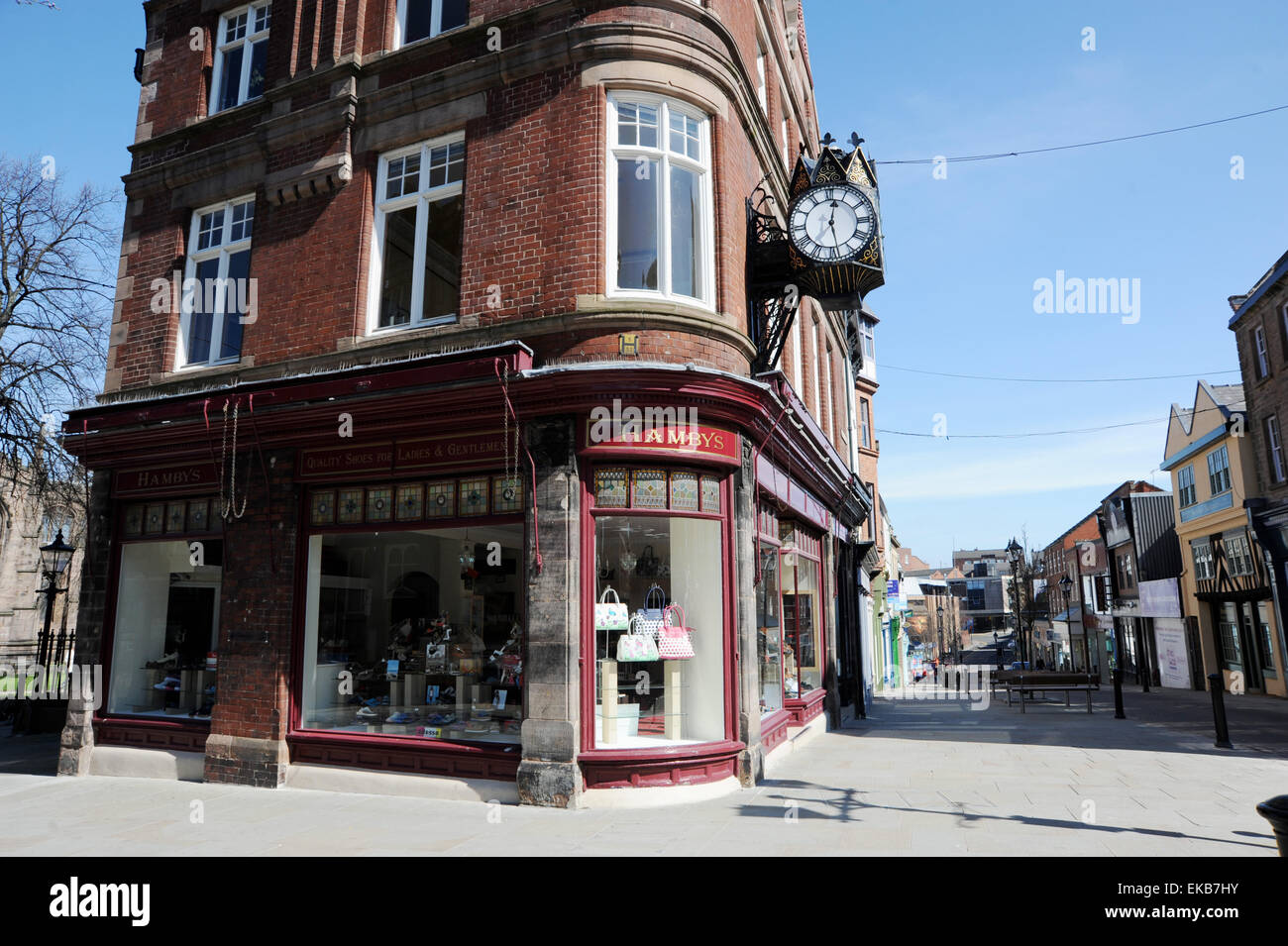 Rotherham Yorshire UK Hambys shop in town centre Stock Photo Alamy