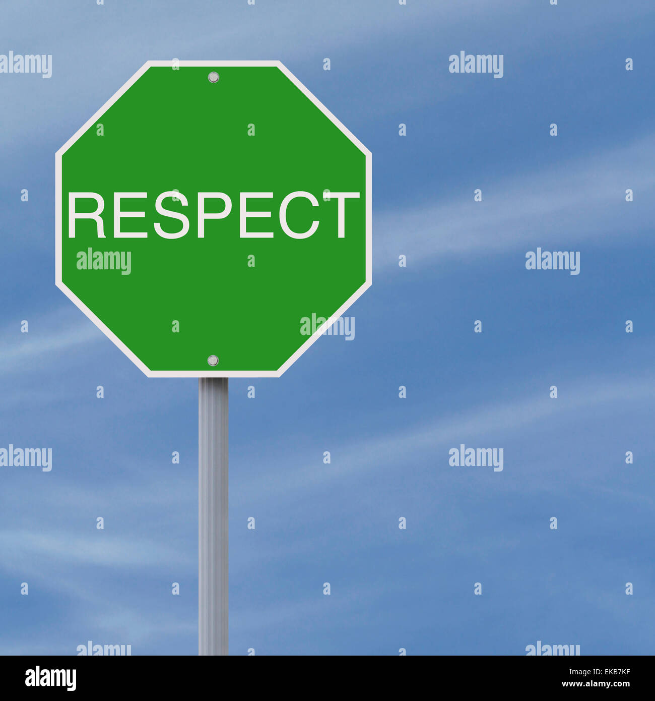 Respect Stock Photo