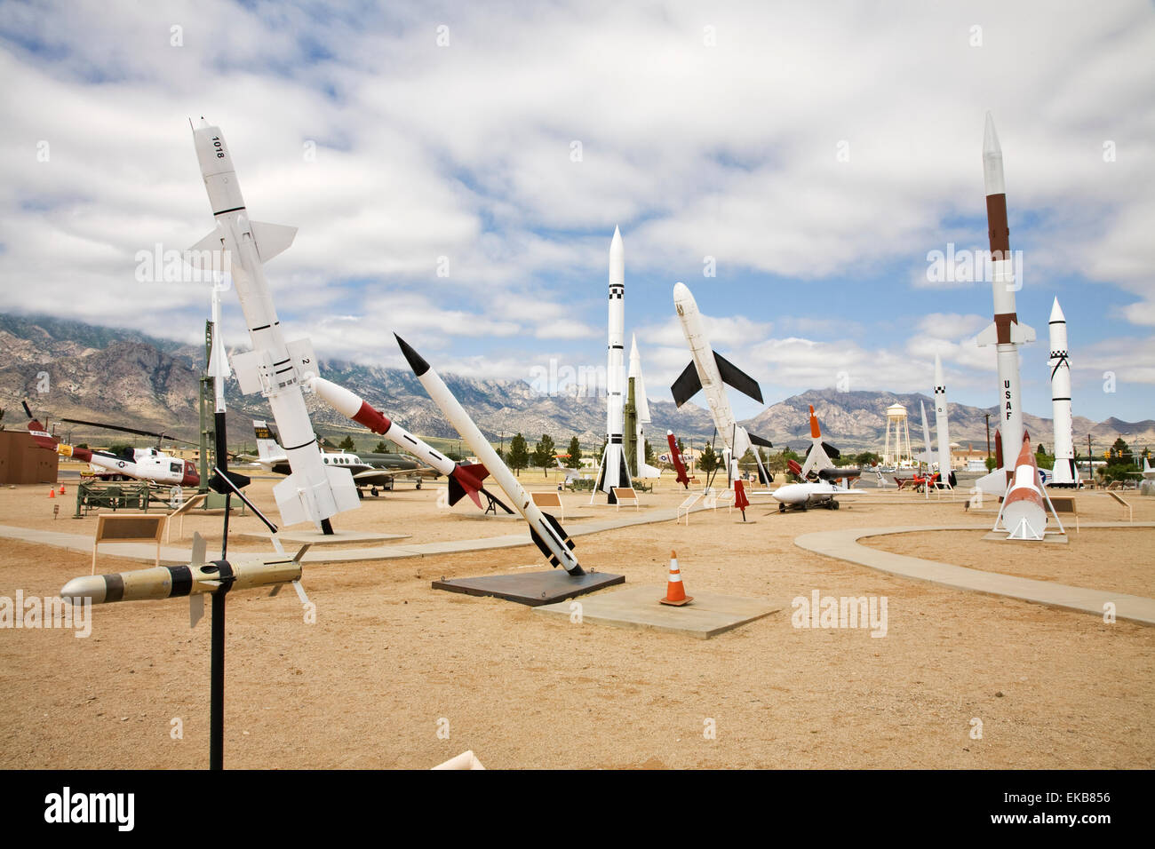 The White Sands Missile Range Museum near Las Cruces is a comprehensive display of the history