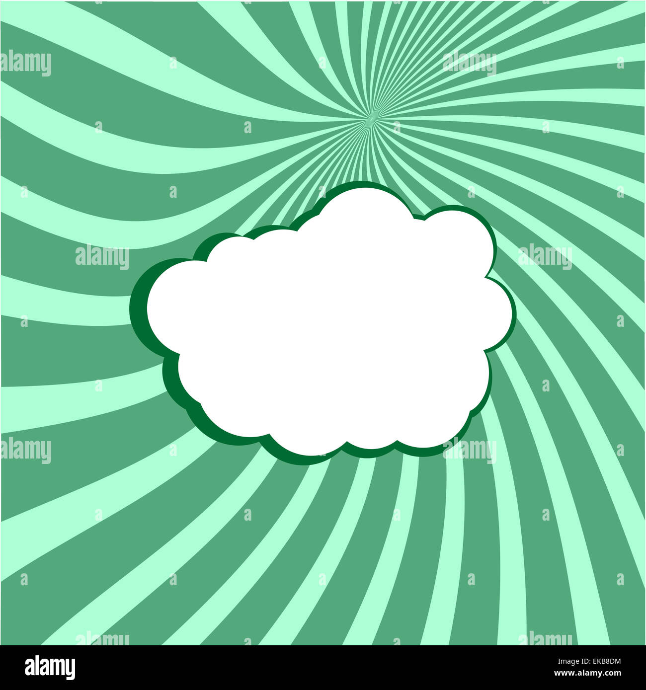 abstract background with cloud and sun rays and place for text Stock ...