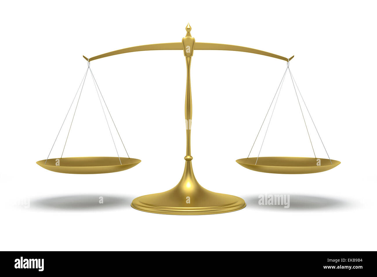 Golden brass balance or imbalance scale on blue color background. Weight  balance. Symbol of law justice, libra, decision, crime, financial Stock  Photo - Alamy