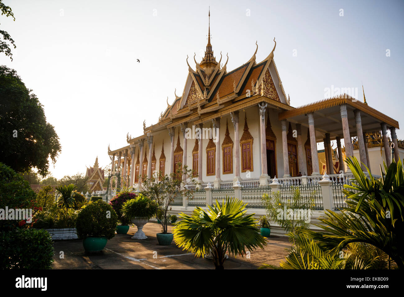 The Silver Pagoda, Royal Palace, Phnom Penh, Cambodia, Indochina, Southeast Asia, Asia Stock Photo