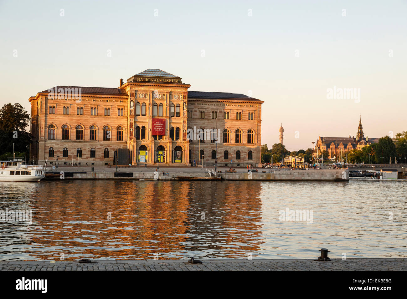 The National Museum building, Stockholm, Sweden, Scandinavia, Europe Stock Photo