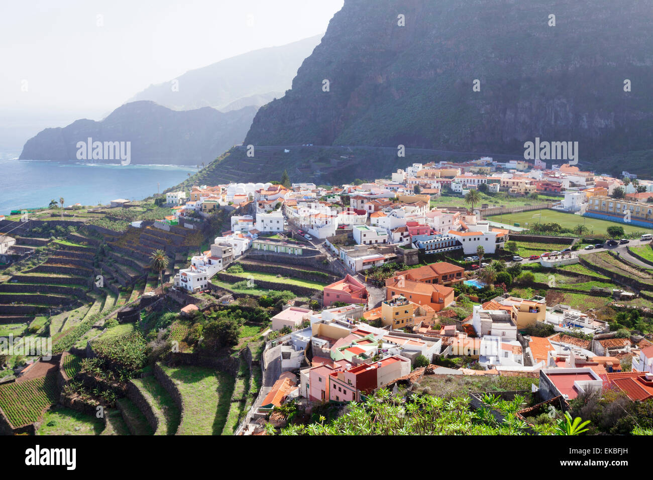 Agulo, La Gomera, Canary Islands, Spain, Atlantic, Europe Stock Photo ...