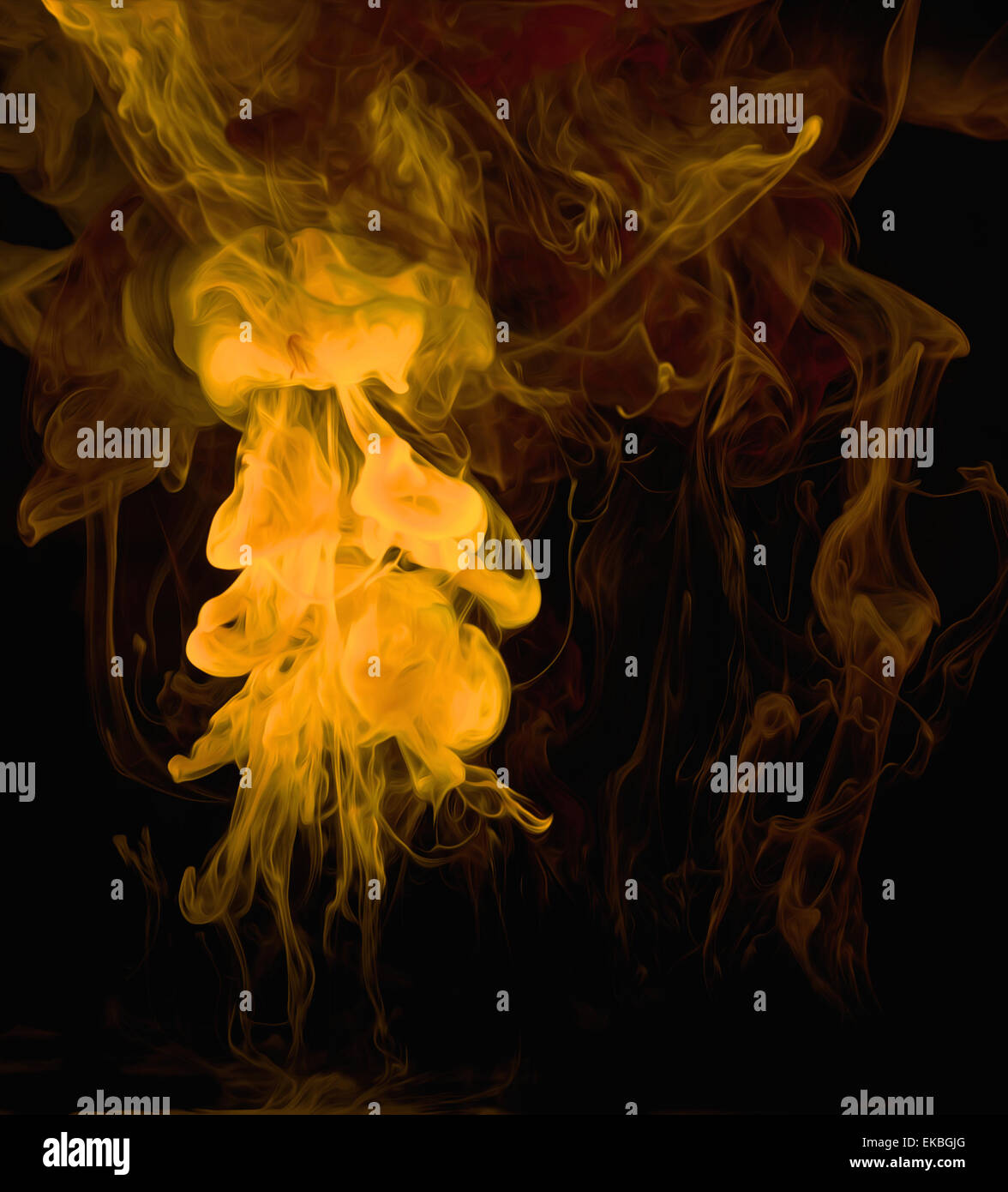 Abstract Ink Water inks in water, color abstraction Stock Photo - Alamy
