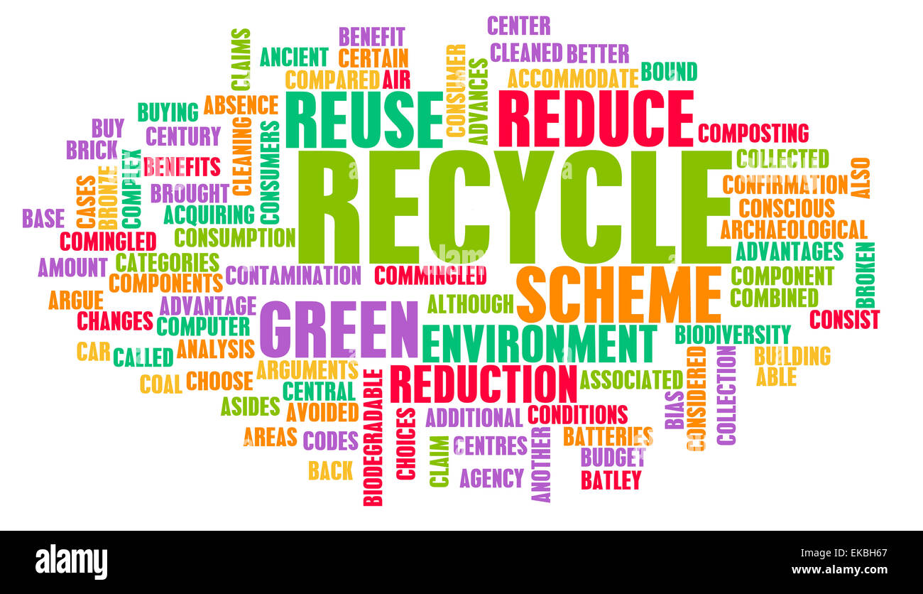 Encourage to recycle Cut Out Stock Images & Pictures Alamy