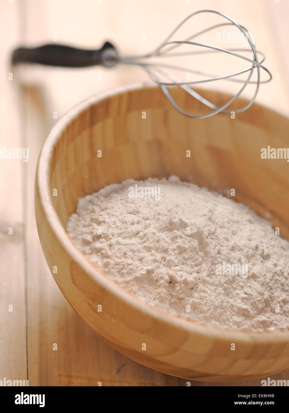 white flour Stock Photo